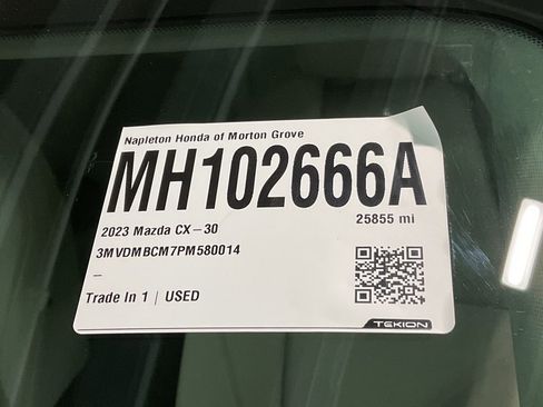 Used 2023 MAZDA CX-30 AWD 2.5 S w/ Preferred Package image 33