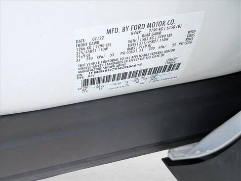 Certified 2022 Ford Explorer ST w/ Equipment Group 401A AWD/4WD image 29