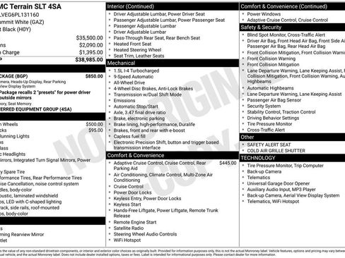 Used 2023 GMC Terrain SLT w/ Tech Package image 6