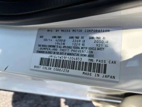 Used 2015 MAZDA MAZDA6 Grand Touring w/ GT Technology Package FWD image 26