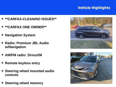 Used 2022 Toyota Sienna Limited image 4