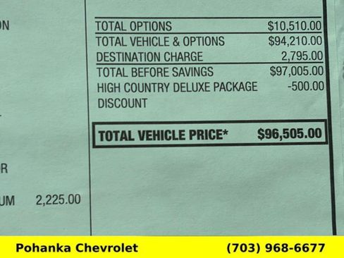 New 2026 Chevrolet Tahoe High Country AWD/4WD image 59