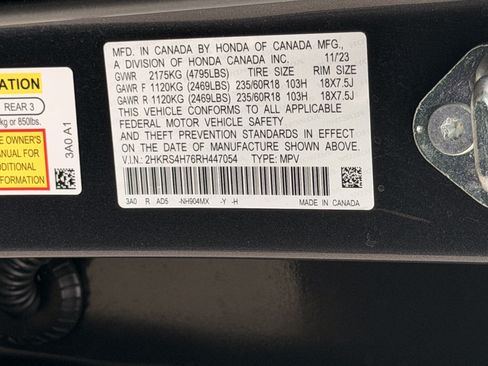 Certified 2024 Honda CR-V EX-L image 29