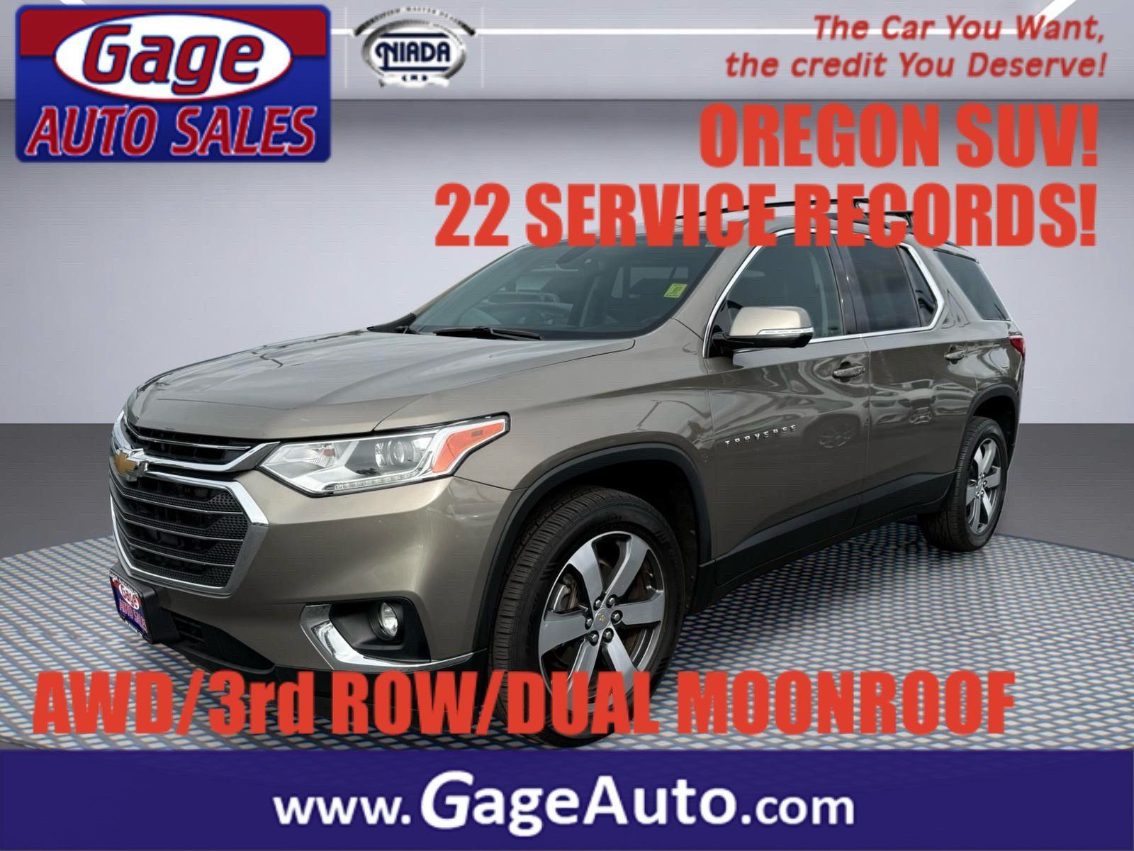 Used 2020 Chevrolet Traverse LT w/ LT Premium Package AWD/4WD image 1