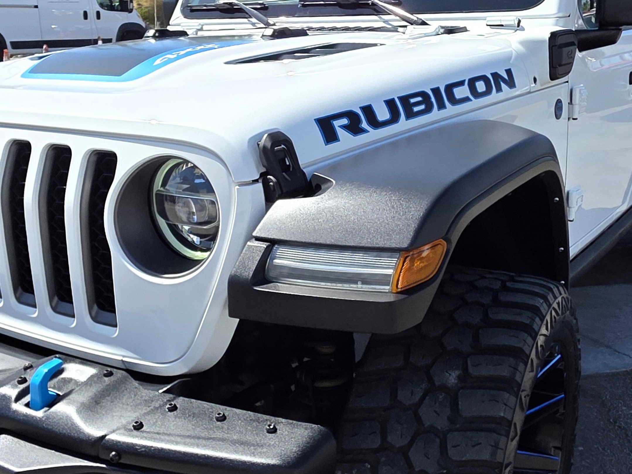 Used 2021 Jeep Wrangler Unlimited Rubicon 4xe w/ Steel Bumper Group AWD/4WD image 8