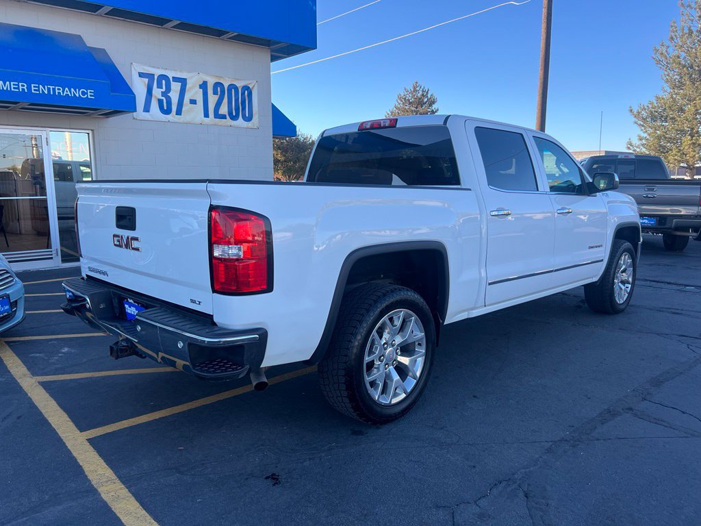 Used 2015 GMC Sierra 1500 SLT w/ SLT Crew Cab Value Package AWD/4WD image 3