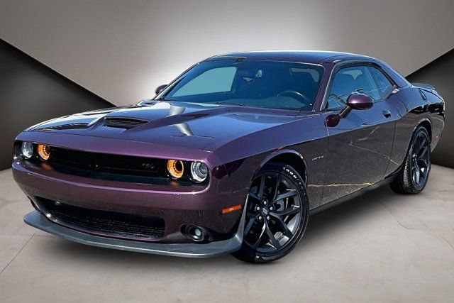 Used 2022 Dodge Challenger R/T w/ Blacktop Package RWD image 1