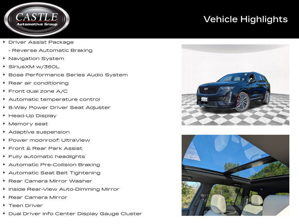 Used 2023 Cadillac XT6 Sport w/ Technology Package AWD/4WD image 8