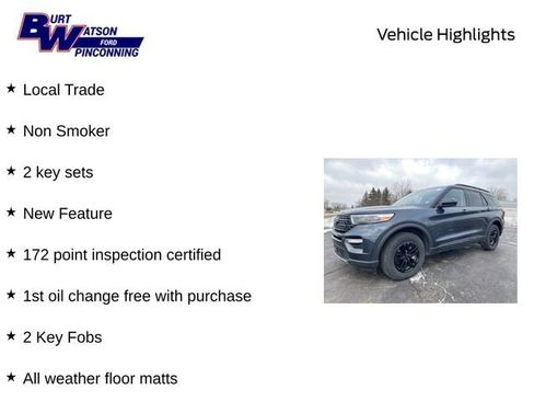 Used 2022 Ford Explorer XLT w/ Equipment Group 202A image 10