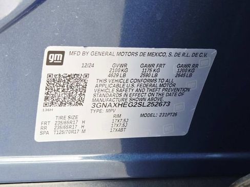 Certified 2025 Chevrolet Equinox LT w/ Convenience Package II FWD image 29