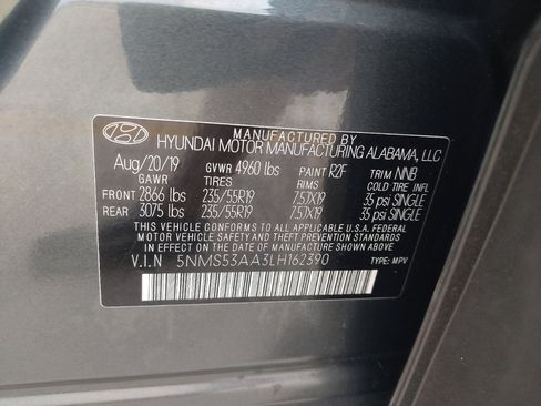 Used 2020 Hyundai Santa Fe Limited FWD image 33