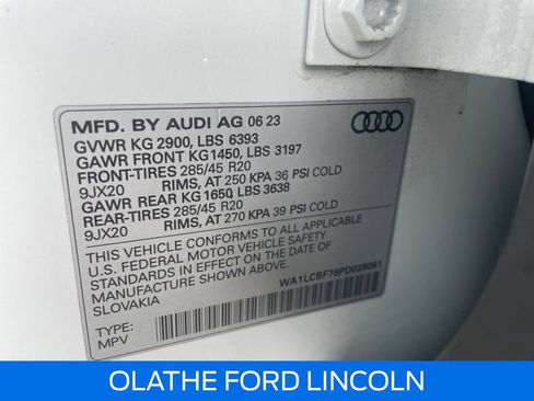 Used 2023 Audi Q7 2.0T Premium Plus w/ Premium Plus Package AWD/4WD image 17