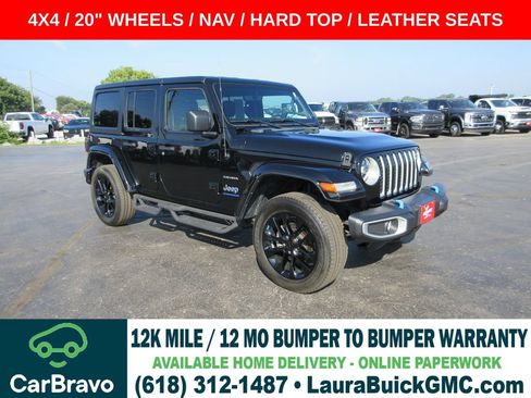 Used 2023 Jeep Wrangler Unlimited Sahara AWD/4WD image 1