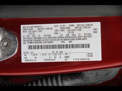 Used 2020 Ford Escape SE AWD/4WD image 23