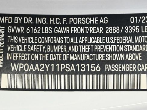 Certified 2023 Porsche Taycan RWD image 26