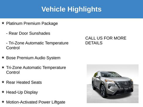 Used 2024 Nissan Rogue Platinum w/ Platinum Premium Package AWD/4WD image 15