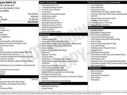 Used 2025 Toyota RAV4 LE image 26