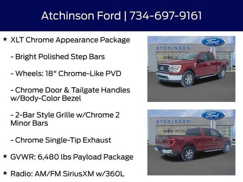 Used 2022 Ford F150 XLT w/ Equipment Group 301A Mid image 16