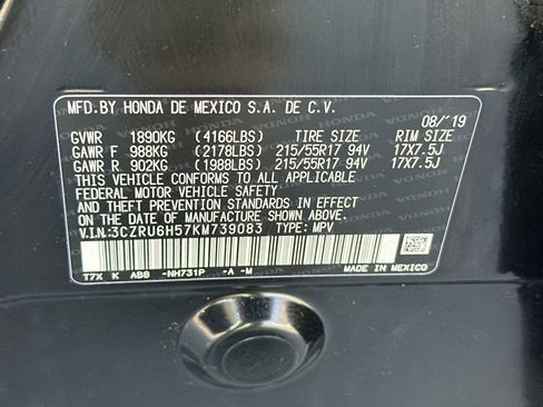 Used 2019 Honda HR-V EX image 29