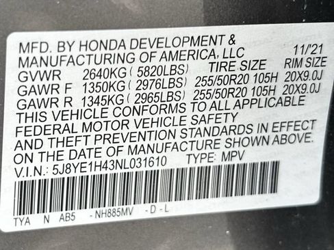 Used 2022 Acura MDX SH-AWD w/ Technology Package image 33
