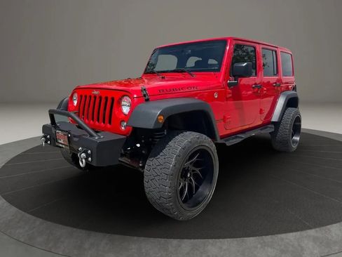 Used 2016 Jeep Wrangler Unlimited Rubicon w/ Connectivity Group AWD/4WD image 1