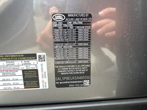 New 2025 Land Rover Range Rover Sport SE image 30