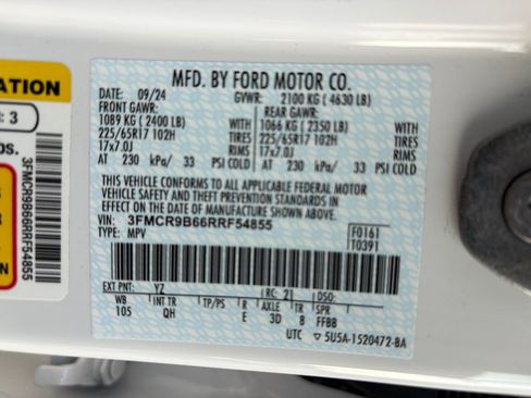 Used 2024 Ford Bronco Sport Big Bend AWD/4WD image 29