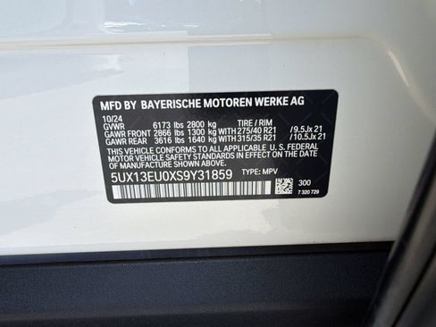 Used 2025 BMW X5 sDrive40i w/ Parking Assistance Package RWD image 24