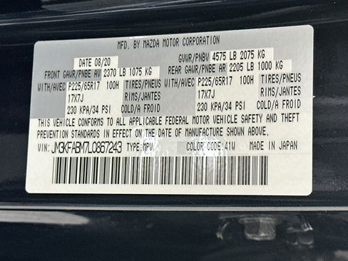 Used 2020 MAZDA CX-5 Sport FWD image 12