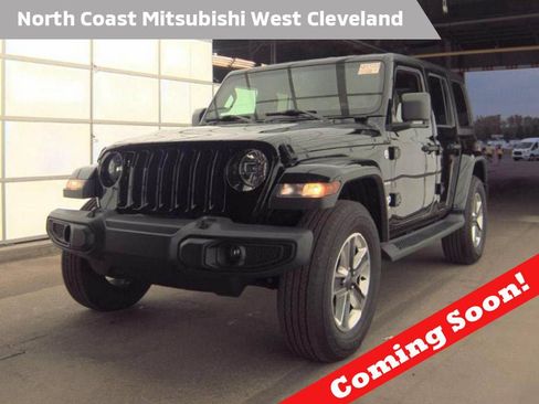 Used 2021 Jeep Wrangler Unlimited Sahara AWD/4WD image 1