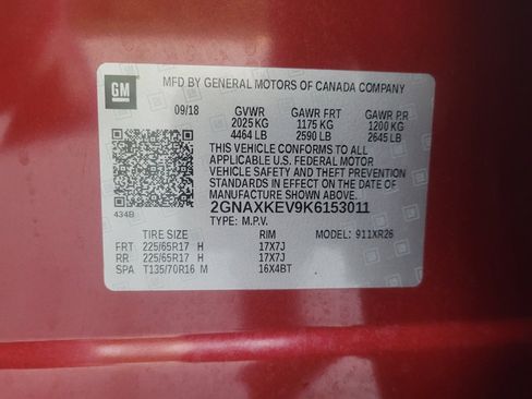 Used 2019 Chevrolet Equinox LT FWD image 33