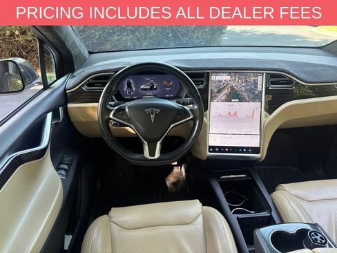 Used 2016 Tesla Model X 90D AWD/4WD image 2