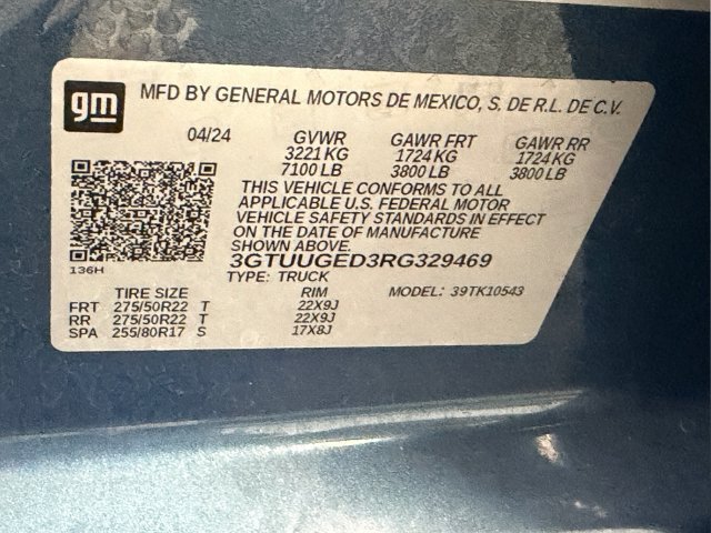 Used 2024 GMC Sierra 1500 Denali w/ Denali Reserve Package AWD/4WD image 34