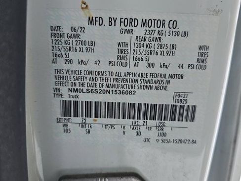 Used 2022 Ford Transit Connect XL image 8