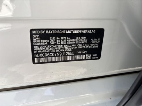 Used 2022 BMW X5 xDrive40i w/ M Sport Package AWD/4WD image 37