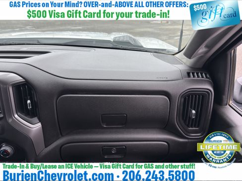 Used 2022 Chevrolet Silverado 2500 Custom w/ Custom Value Package AWD/4WD image 24