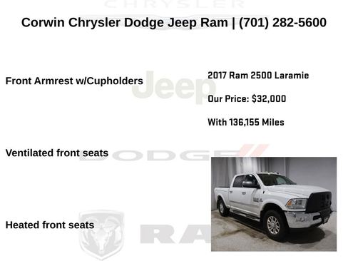 Used 2017 RAM 2500 Laramie w/ Protection Group image 19