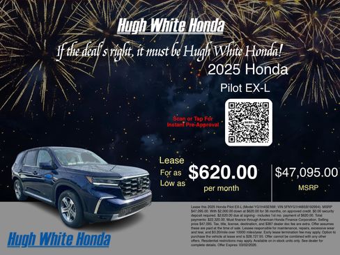 New 2025 Honda Pilot EX-L image 3