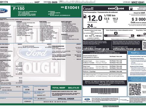 Used 2021 Ford F150 XLT w/ Equipment Group 302A High image 43