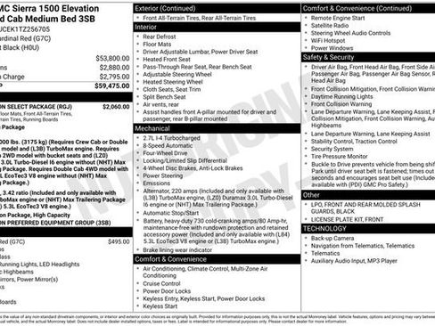 Used 2026 GMC Sierra 1500 Elevation w/ Elevation Select Package AWD/4WD image 2
