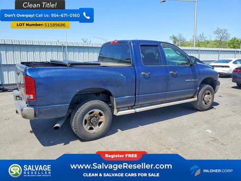 Used 2003 Dodge Ram 2500 Truck 4x4 Quad Cab image 4