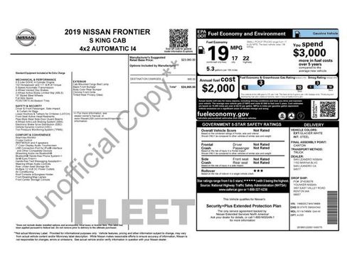 Used 2019 Nissan Frontier S image 29