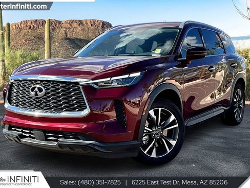 Used 2025 INFINITI QX60 Luxe w/ Vision Package image 1
