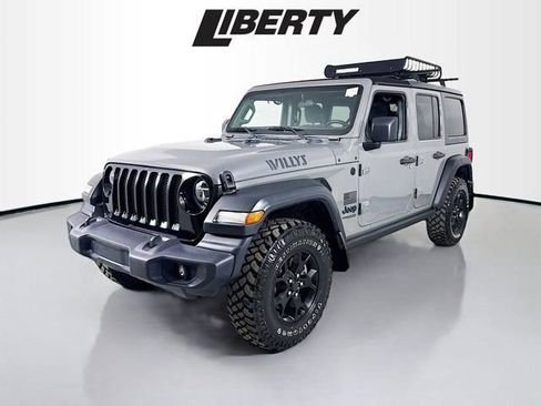 Used 2020 Jeep Wrangler Unlimited Willys image 3