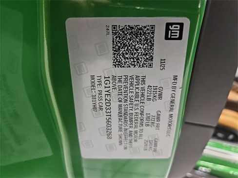 New 2026 Chevrolet Corvette Z06 image 22