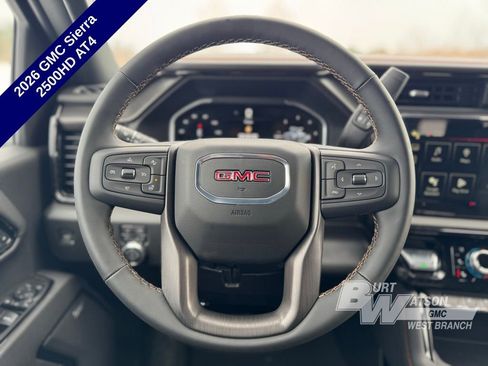 New 2026 GMC Sierra 2500 AT4 w/ LPO, Black Badging Package image 14