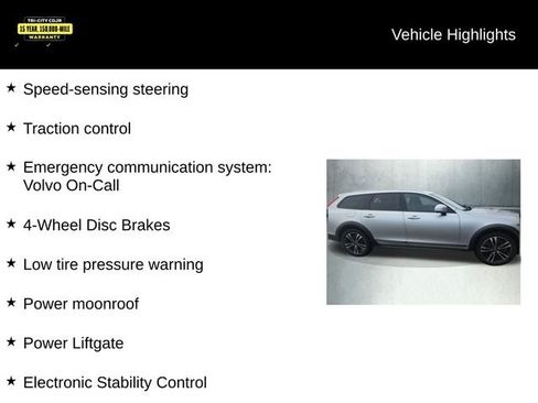 Used 2018 Volvo V90 T5 Cross Country w/ Convenience Package image 8