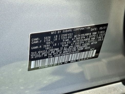 Used 2021 Subaru Outback Limited XT w/ Popular Package #2 AWD/4WD image 28