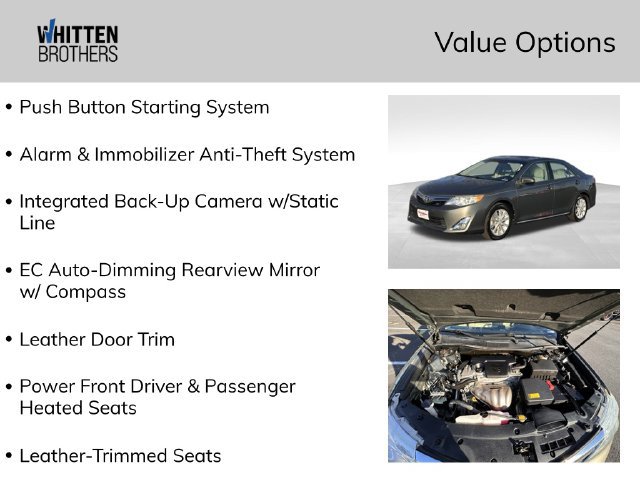 Used 2012 Toyota Camry XLE w/ Leather Pkg FWD image 13