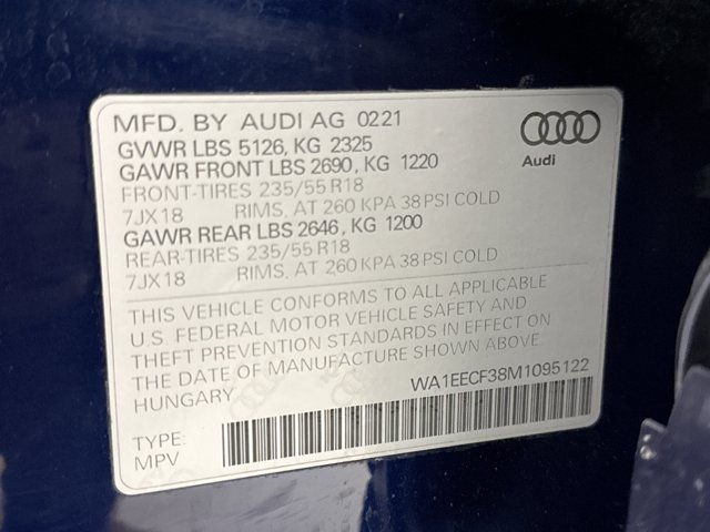 Used 2021 Audi Q3 2.0T Premium Plus w/ Premium Plus Package AWD/4WD image 22